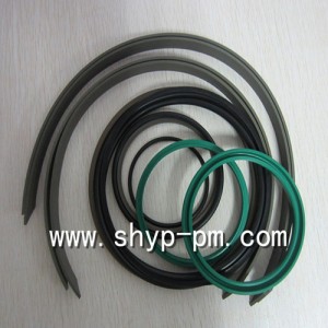 Sealing elements for hydraulic cylinder