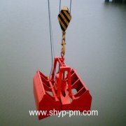 Electro hydraulic clamshell grab