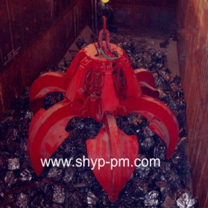 Motor Hydraulic orange peel grab