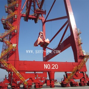 Remote control grab equipped with bridge crane